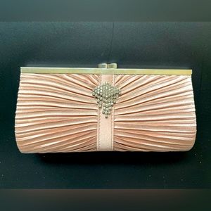 Clutch mini with sparkles gems